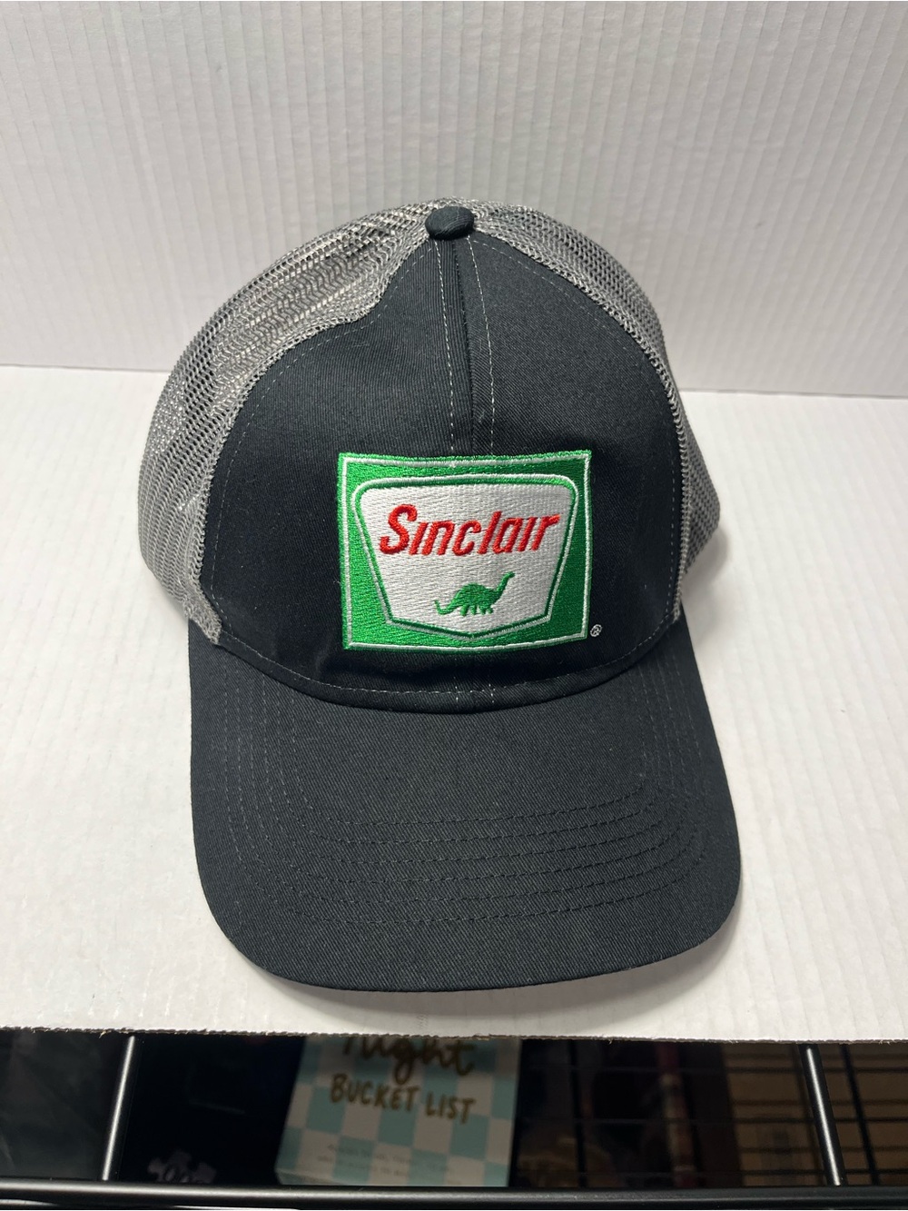 Sinclair Oil Black & Gray Trucker Snapback Hat